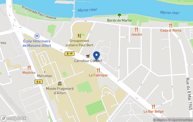 le pavillon franeais